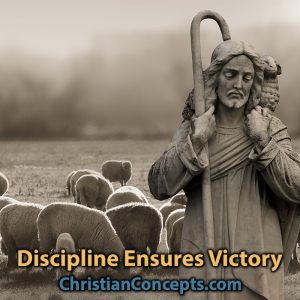 Discipline Ensures Victory
