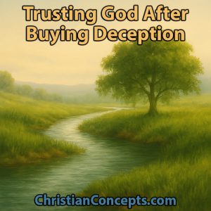 Trusting God After Buying Deception