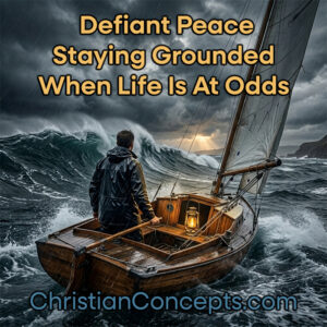Defiant Peace Staying Grounded When Life Is At Odds