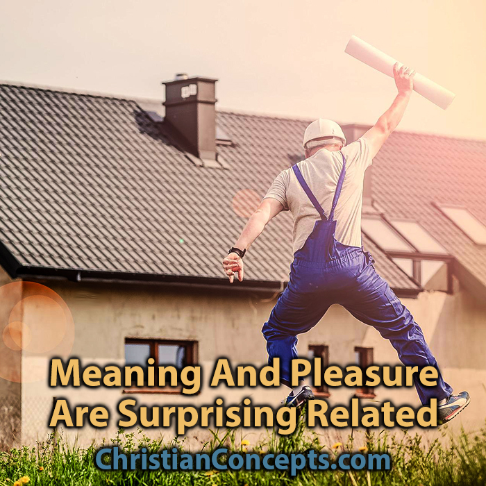 Meaning And Pleasure Are Surprising Related Christian Concepts