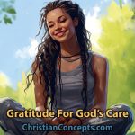 Gratitude For God’s Care - Christian Concepts