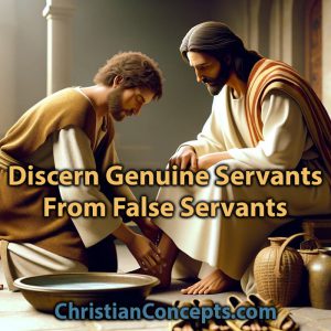 Discern Genuine Servants From False Servants