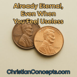 Already Eternal, Even When You Feel Useless