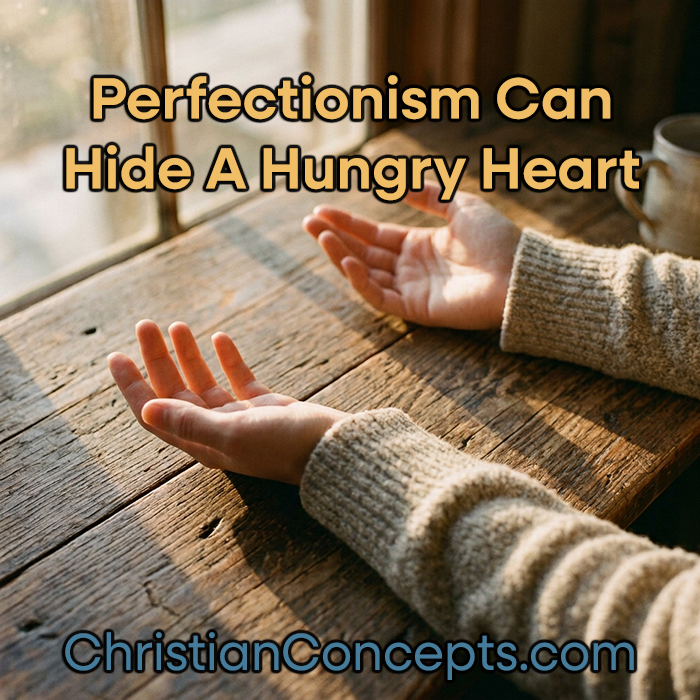 Perfectionism Can Hide A Hungry Heart